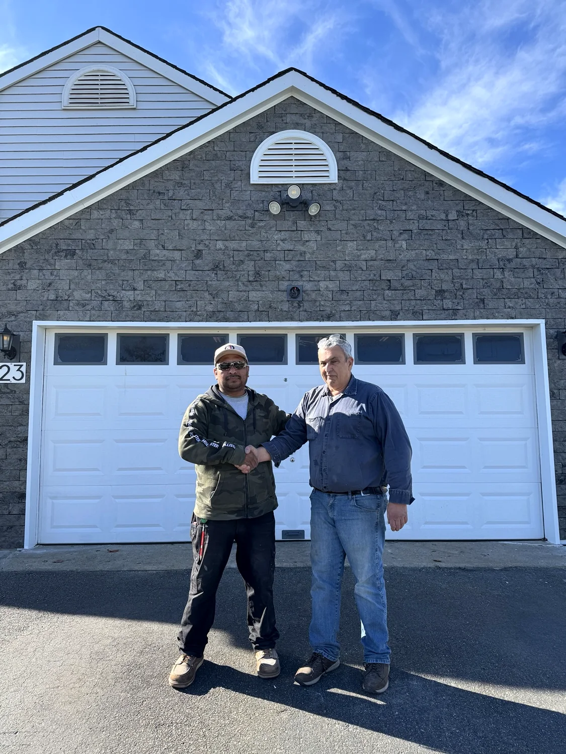 Zuniga Carpentry completed exterior renovation and project handoff